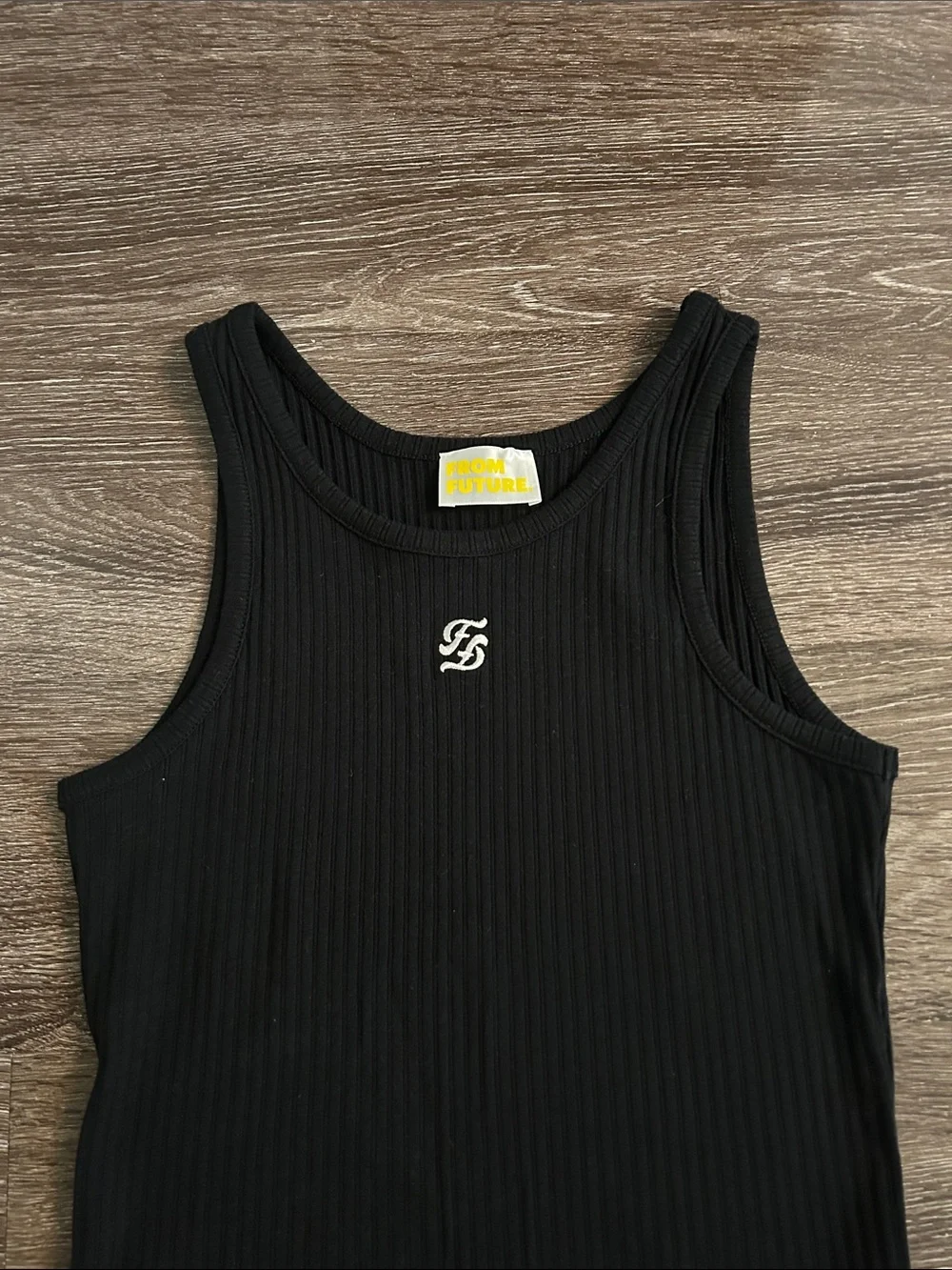 From Future Ribbed Logo Tank - Picture 3 of 6
